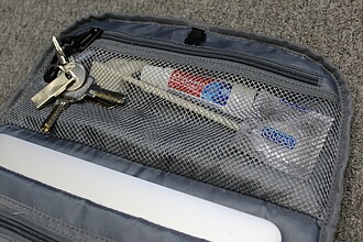 Brandcharger Marco Polo backpack, grey