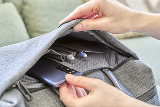 BrandCharger Metro laptop bag, grey