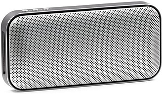 BrandCharger Nano Charge wireless speaker, black/silver