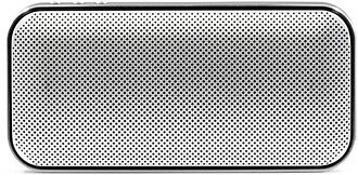 BrandCharger Nano Charge wireless speaker, black/silver