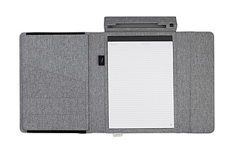 Brandcharger Noty Folio portfolio, grey