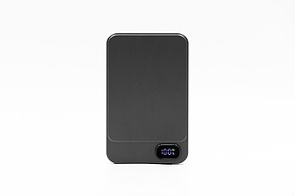 Brandcharger Powerwave 5000 wireless powerbank, gun metal