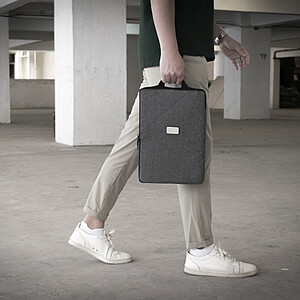 Brandcharger Specter Go 16 inch laptop bag, grey