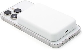 BrandCharger The Powercharge Wireless 5000 Eco power bank, white