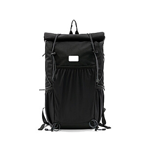 Brandcharger Venturer roll-top backpack, black