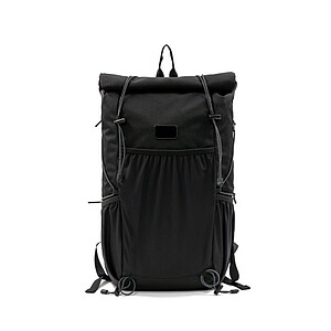 Brandcharger Venturer roll-top backpack, black