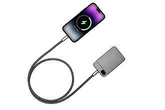 Brandcharger Volt charging cable, gun metal