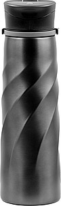 Brandcharger Vortex Athletica drinking bottle, gun metal