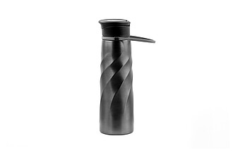 Brandcharger Vortex Athletica drinking bottle, gun metal