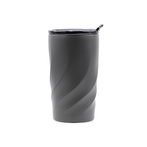 Brandcharger Vortex Calix Ceramica travel mug, gun metal