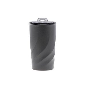 Brandcharger Vortex Calix Ceramica travel mug, gun metal