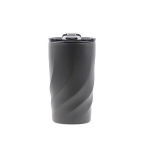 Brandcharger Vortex Calix Ceramica travel mug, gun metal