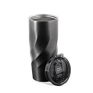 Brandcharger Vortex Calix XL travel mug, gun metal