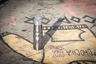 Brandcharger Vortex Vita travel bottle, gun metal