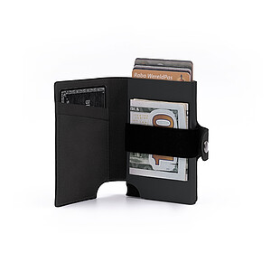 Brandcharger Wally Porto card wallet, black