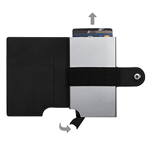 Brandcharger Wally Porto card wallet, black