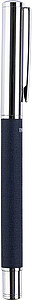 Brass rollerball pen Luan, blue