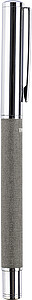 Brass rollerball pen Luan, grey