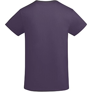 Breda organic cotton short sleeve mens t-shirt, lilac