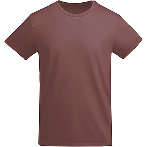 Breda organic cotton short sleeve mens t-shirt, pale red