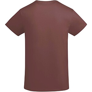 Breda organic cotton short sleeve mens t-shirt, pale red