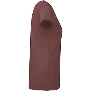 Breda organic cotton short sleeve womens t-shirt, pale red