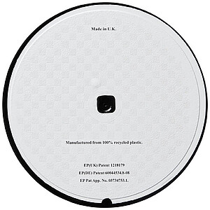 Brite-Mat® round coaster with tyre material