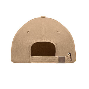 Brushed heavy cotton 6 panel Ba, beige