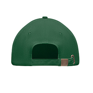 Brushed heavy cotton 6 panel Ba, dark green