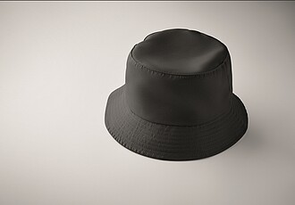 Bucket hat polyester 150 gr/m2, black