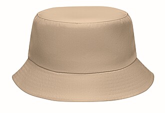 Bucket hat polyester 150 gr/m2, khaki