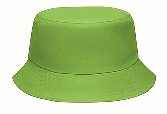 Bucket hat polyester 150 gr/m2, lime