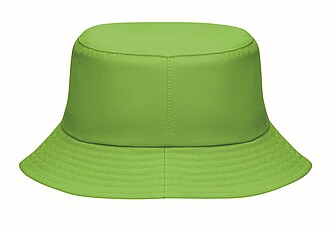Bucket hat polyester 150 gr/m2, lime