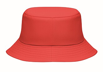 Bucket hat polyester 150 gr/m2, red