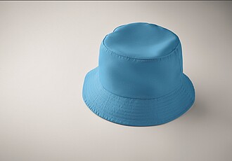 Bucket hat polyester 150 gr/m2, turquoise