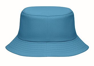 Bucket hat polyester 150 gr/m2, turquoise