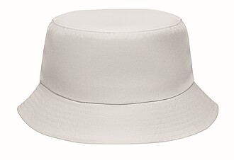 Bucket hat polyester 150 gr/m2, white