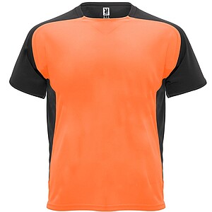 Bugatti short sleeve unisex sports t-shirt, fluor orange, size S