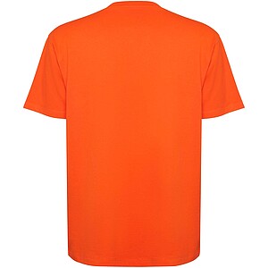 Bull short sleeve unisex oversized t-shirt, fire orange