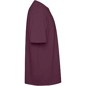 Bull short sleeve unisex oversized t-shirt, plum red