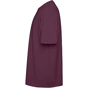 Bull short sleeve unisex oversized t-shirt, plum red