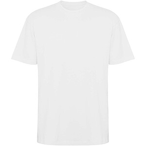 Bull short sleeve unisex oversized t-shirt, white