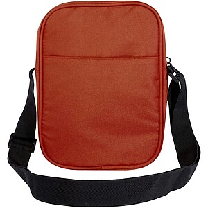 Byron GRS recycled crossbody bag 2L, brick