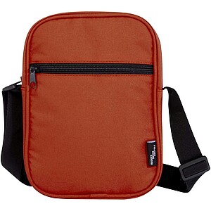 Byron GRS recycled crossbody bag 2L, brick