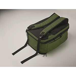 Cabin size carry on backpack, dark green