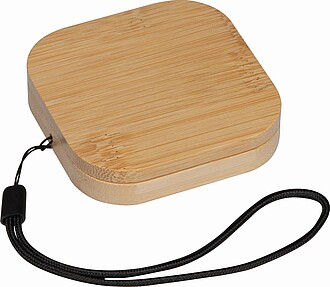 Cable and adapter set in a bamboo box