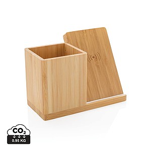 Calgary FSC® bamboo 10W wireless charger