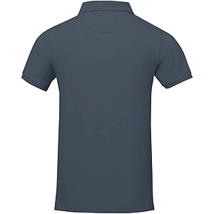 Calgary short sleeve mens polo, hale blue