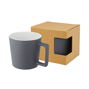 Cali 370 ml ceramic mug with matt finish