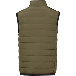 Caltha mens insulated down bodywarmer, forest green
